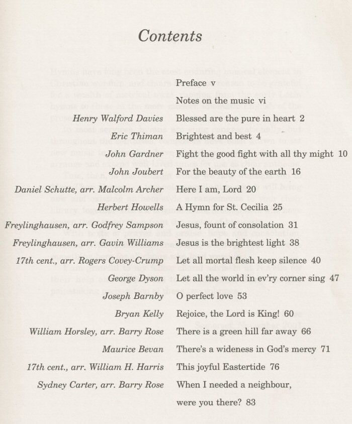 More Than Hymns 1 Content Page Image