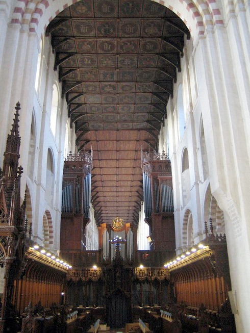 Photograph of the Quire, St Albans Cathedral