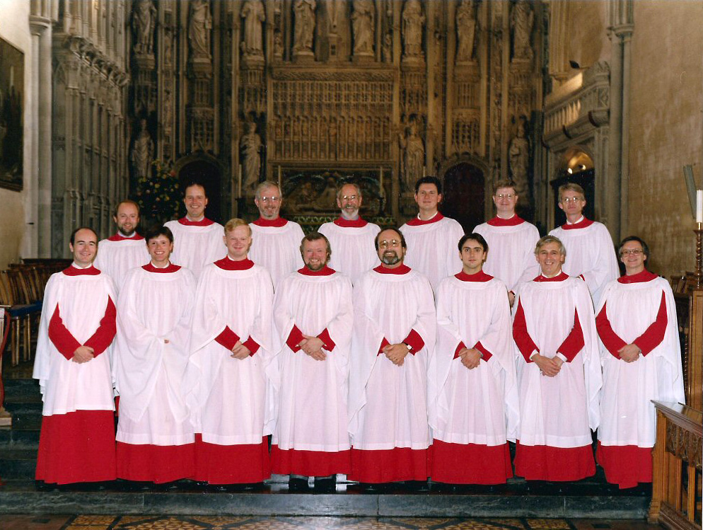 Photograph of the Lay Clerks of St Albans, 1997